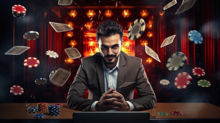 Live casino table studio with multiple cameras